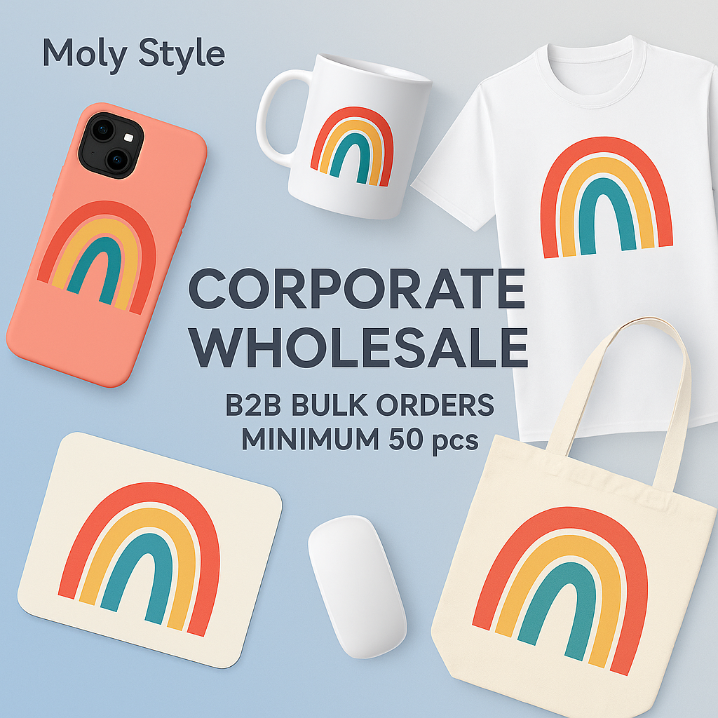 B2B Corporate Wholesale | Custom Bulk Orders from 50 pcs