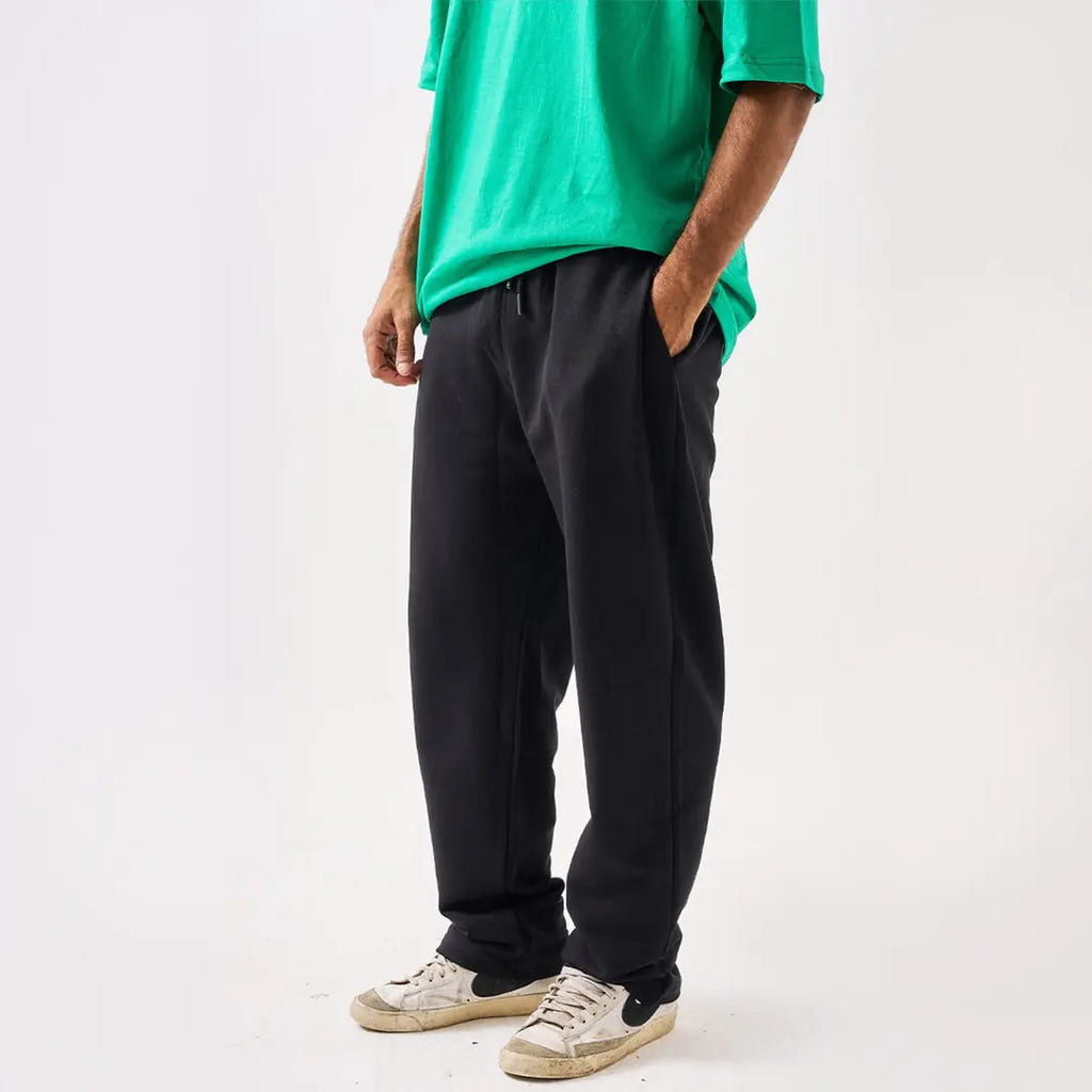 Custom straight leg sweatpants with personalized printed design