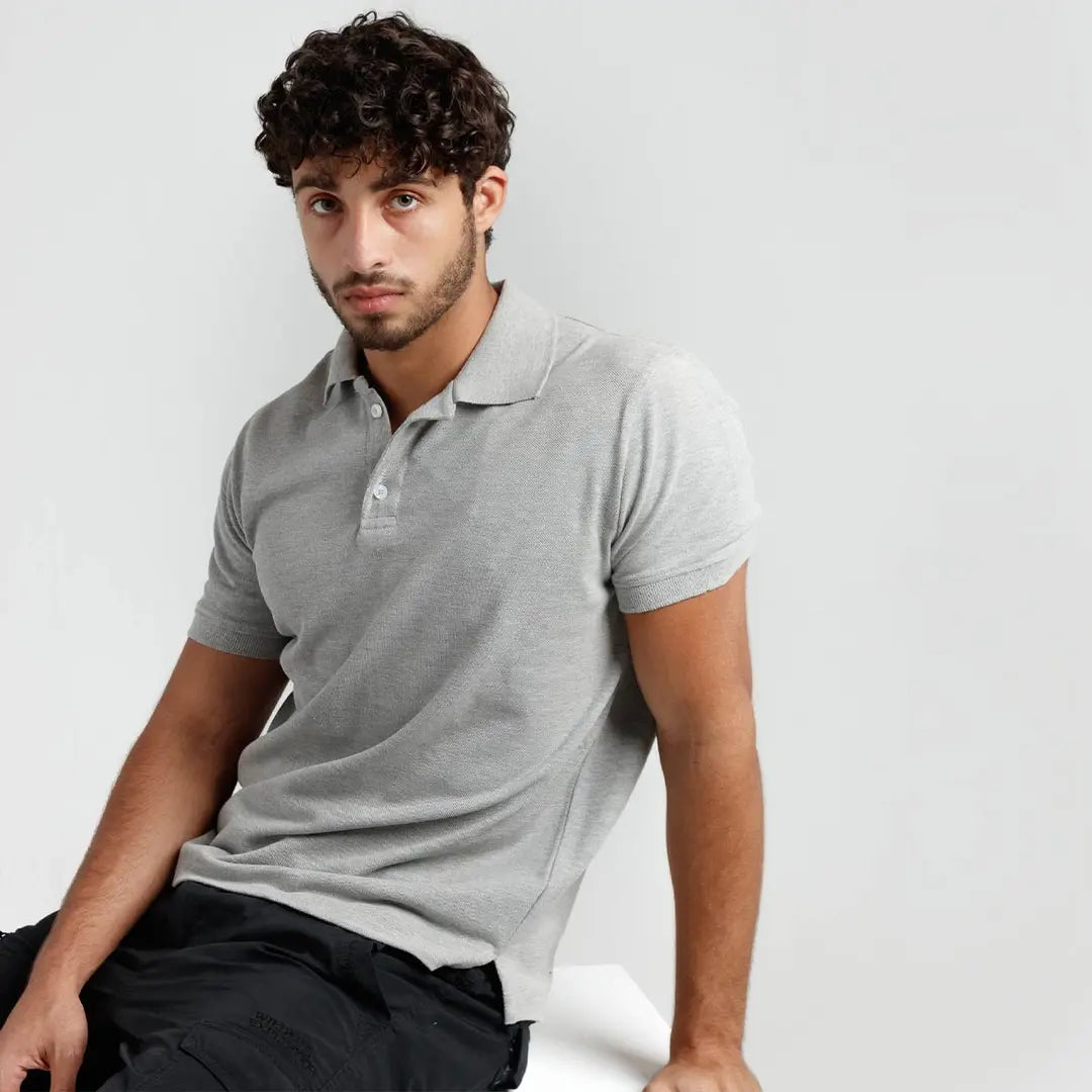 Custom polo T-shirt with personalized printed design