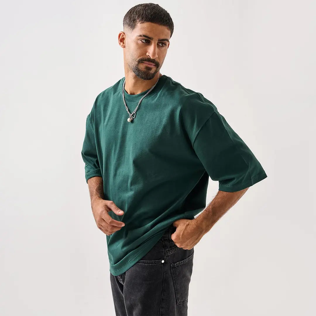 Custom Boulevard oversized T-shirt with personalized printed design