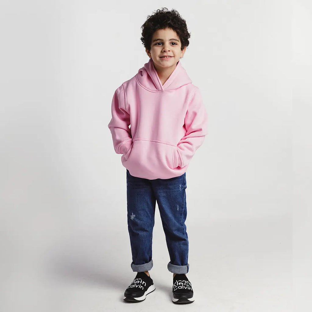 Custom kids regular hoodie with personalized printed design