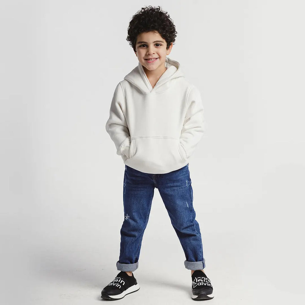Custom kids regular hoodie with personalized printed design