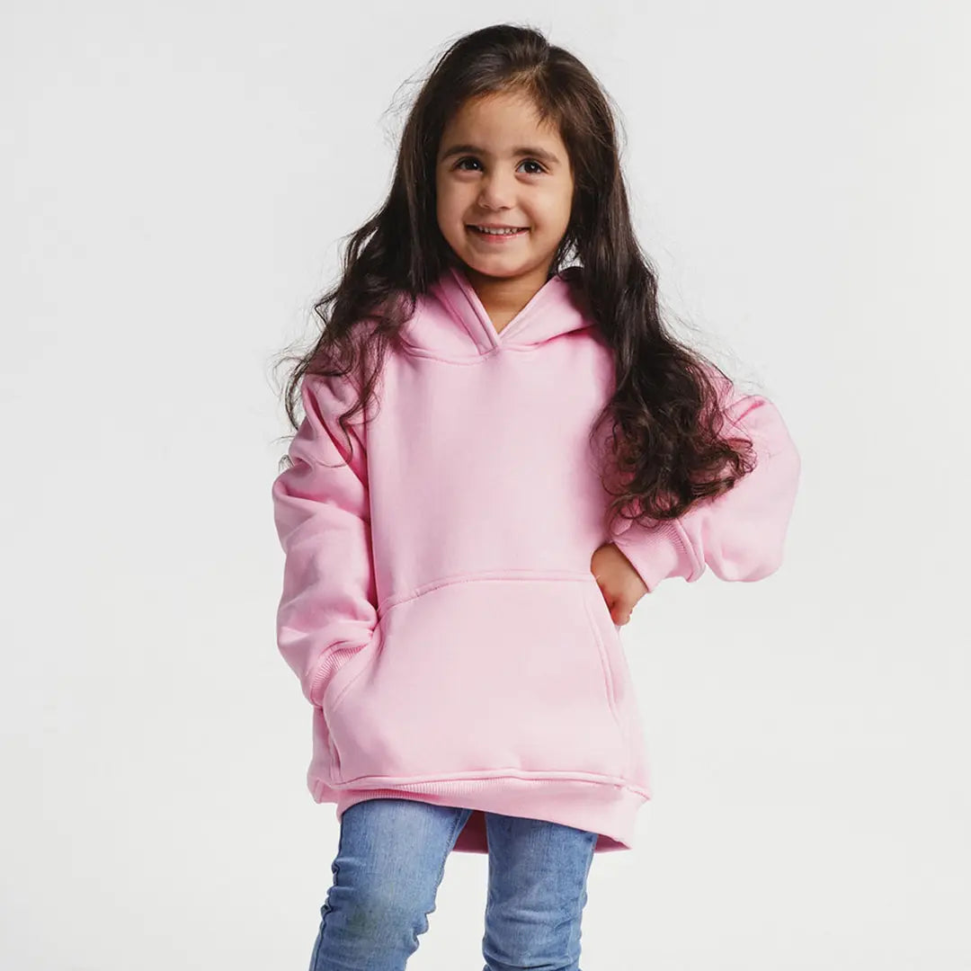 Custom kids regular hoodie with personalized printed design
