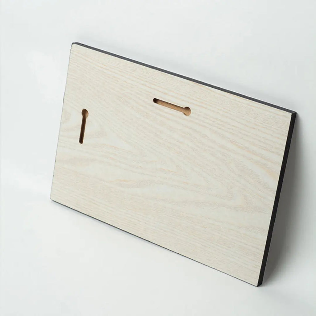 Custom MDF tableau with personalized printed design