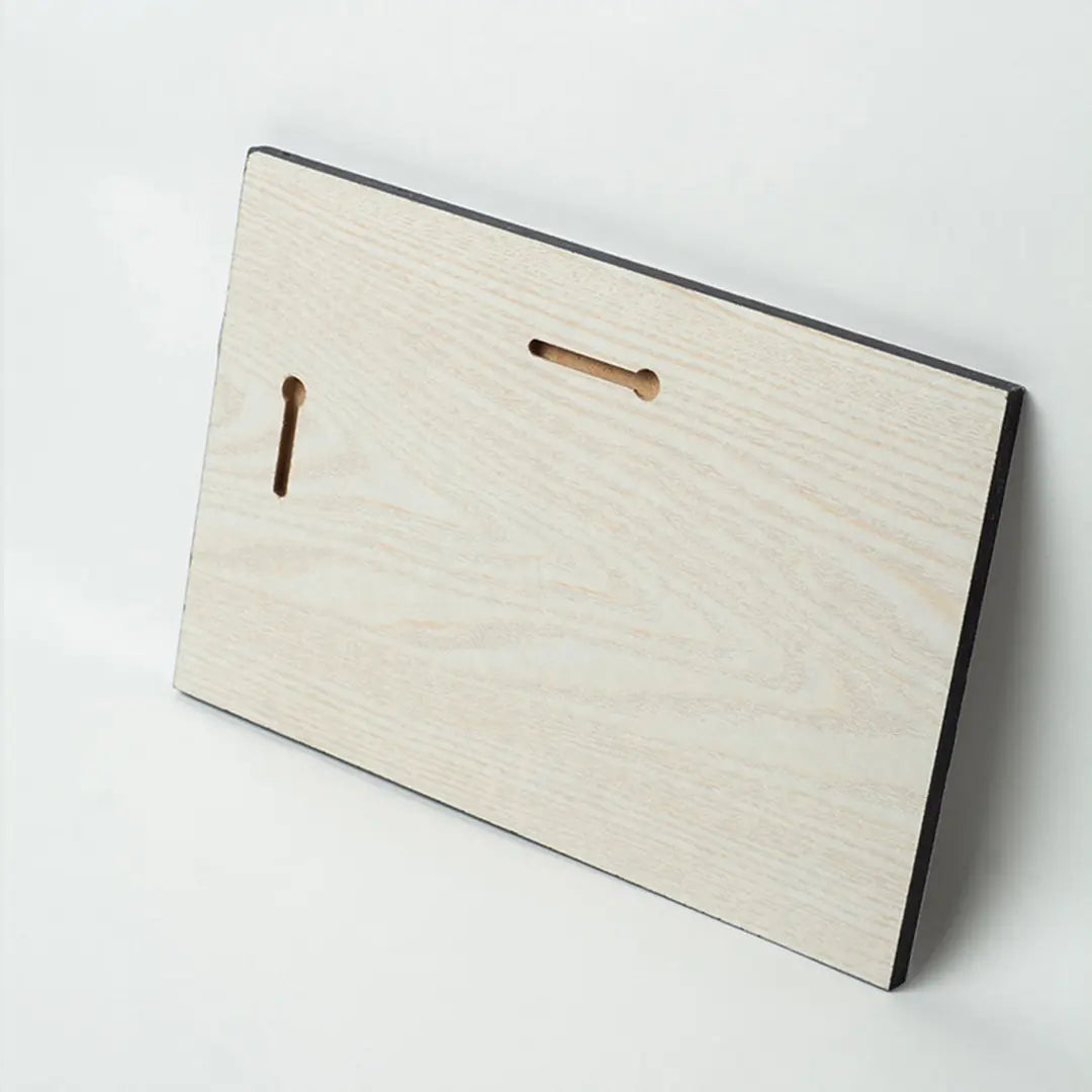 Custom MDF tableau with personalized printed design