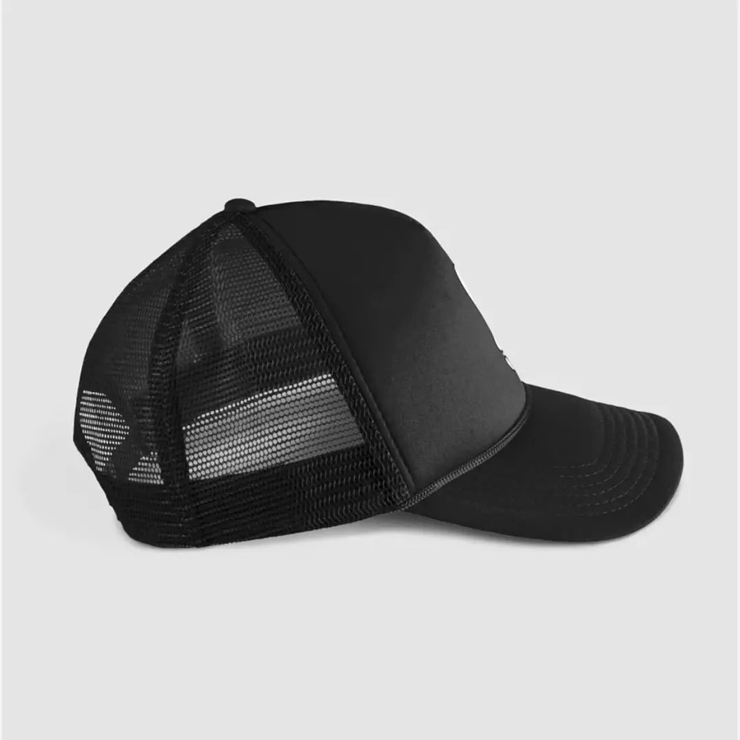 Custom trucker cap with personalized printed design