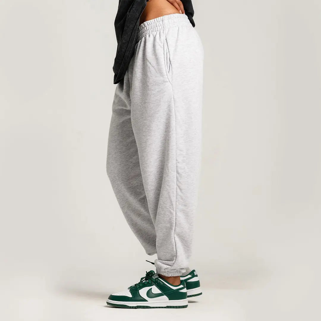 Custom banded regular sweatpants with personalized printed design