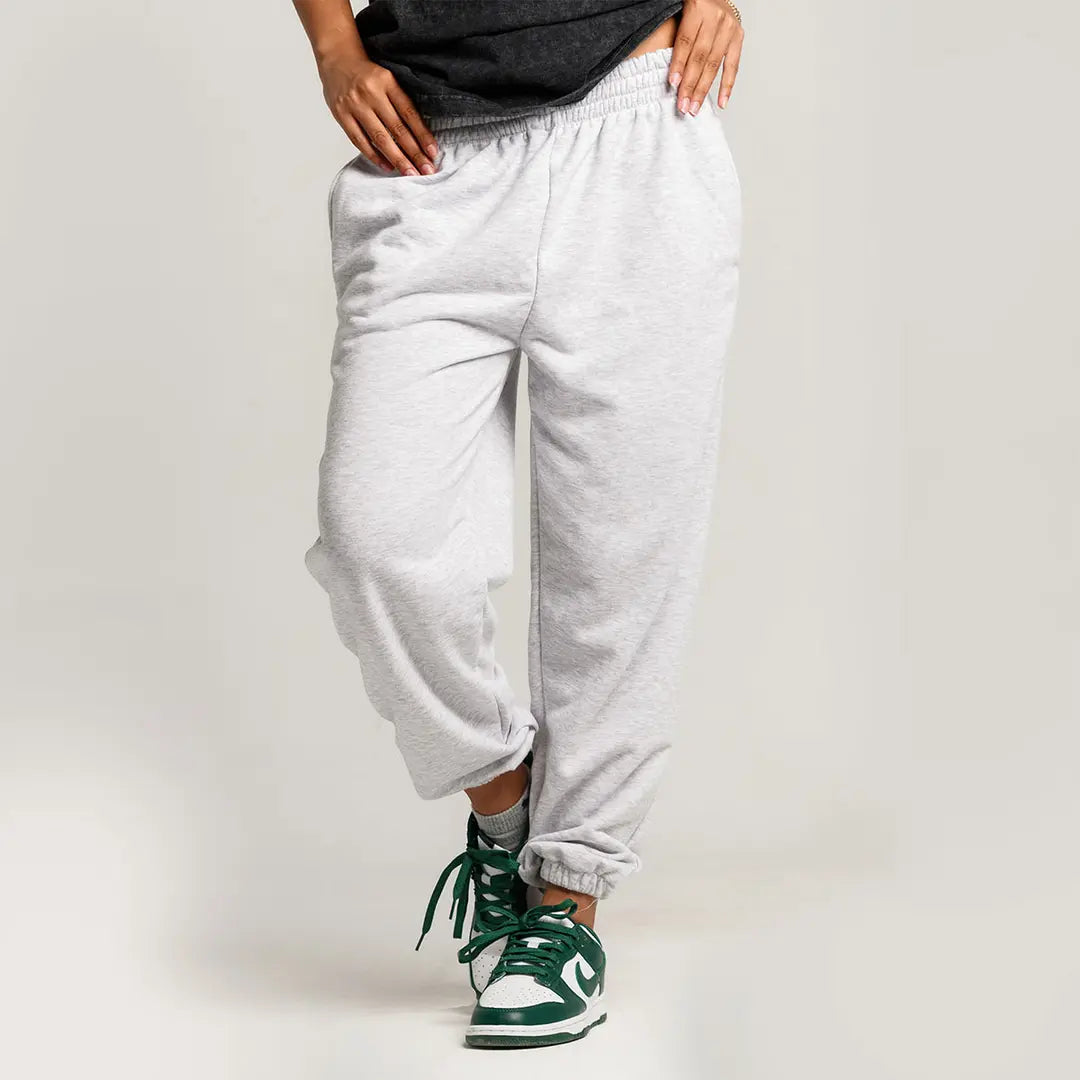 Custom banded regular sweatpants with personalized printed design