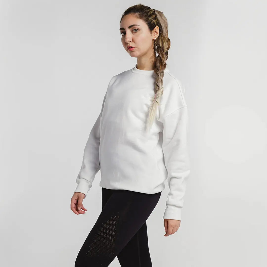 Custom standard oversized crewneck with personalized printed design