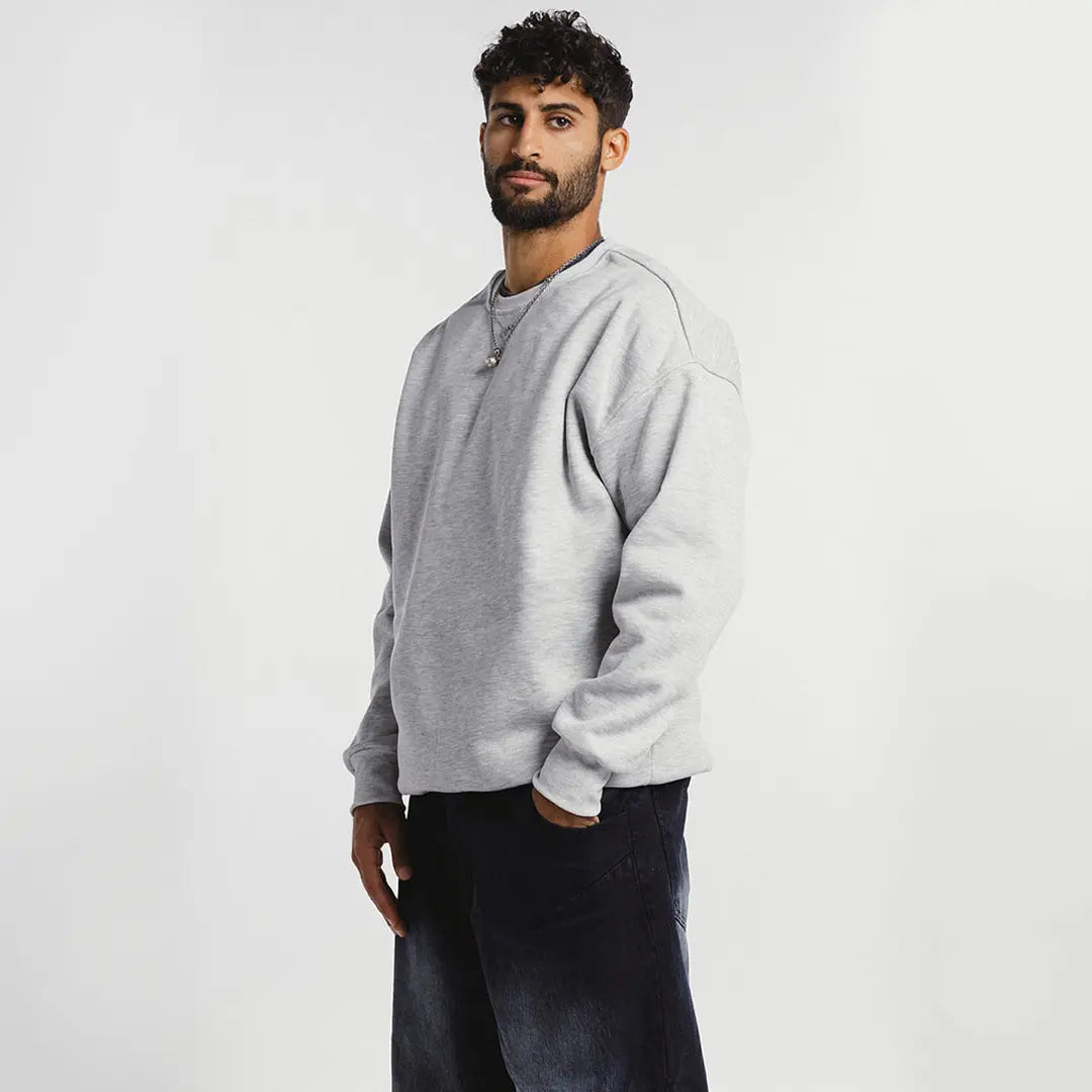 Custom standard oversized crewneck with personalized printed design