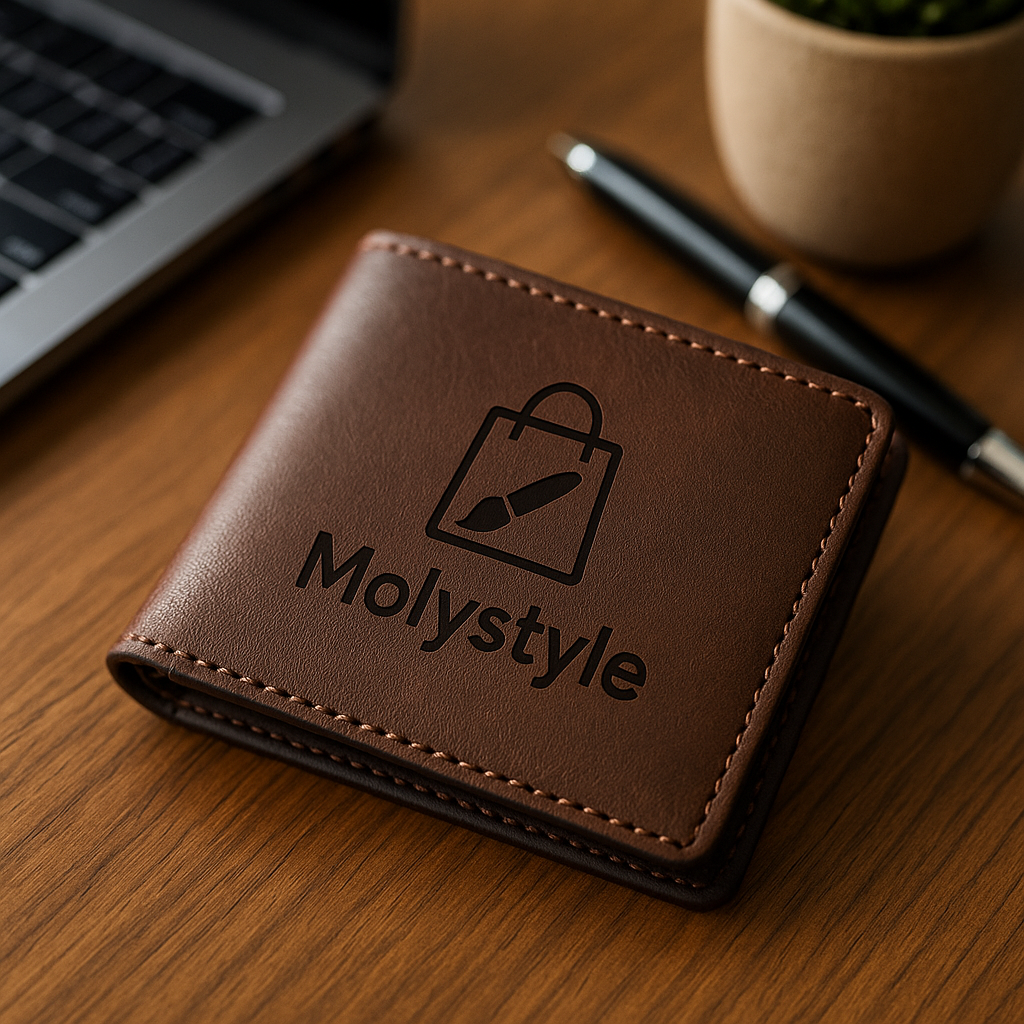 Molystyle – Leather Wallet with Laser Engraving