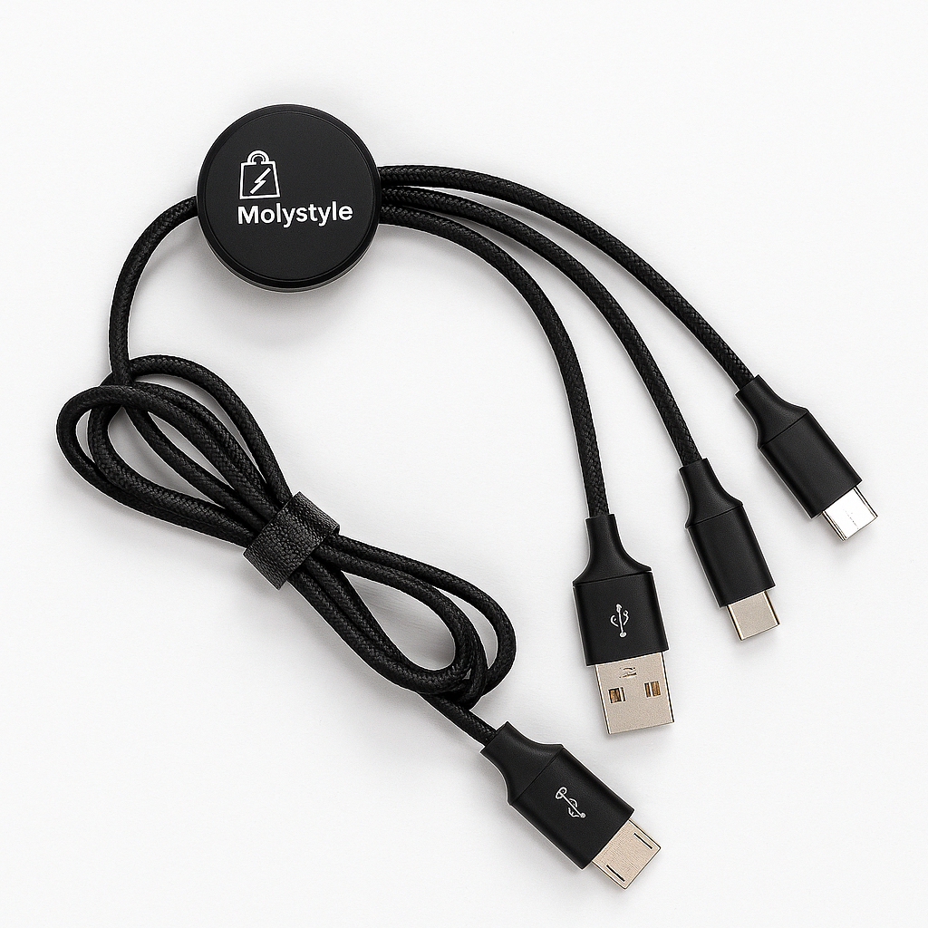Molystyle – Multi Charging Cable with LED Light