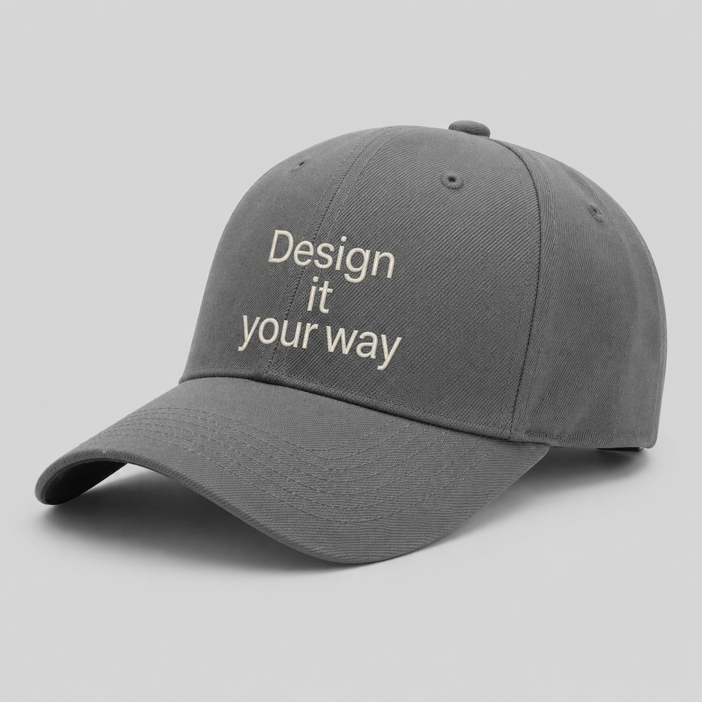 Custom classic cap with personalized printed design