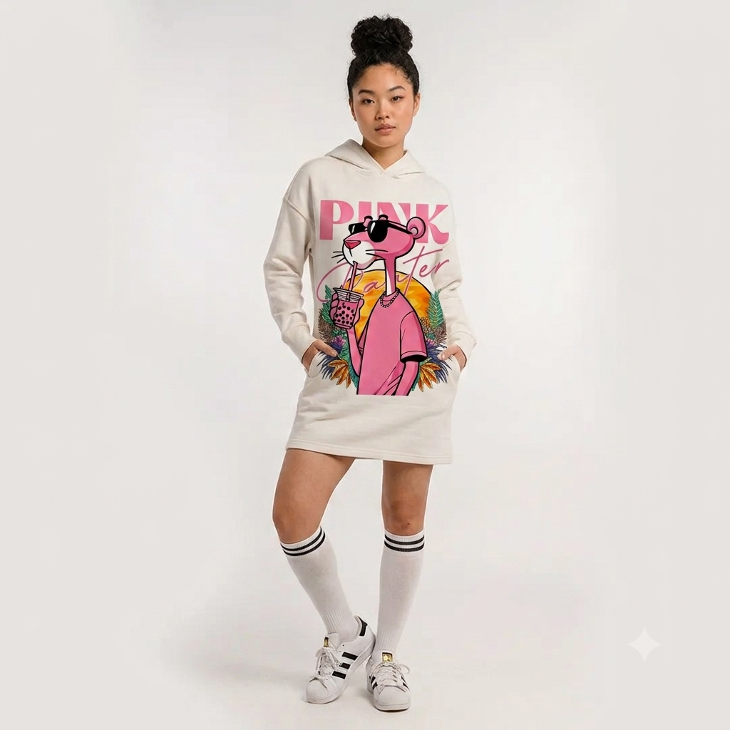 Custom premium oversized hoodie with personalized printed design