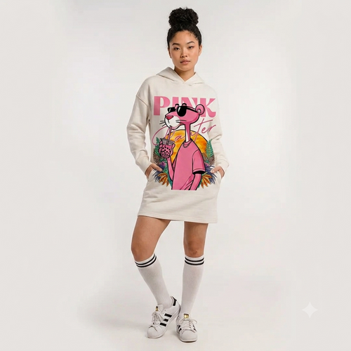 Custom premium oversized hoodie with personalized printed design