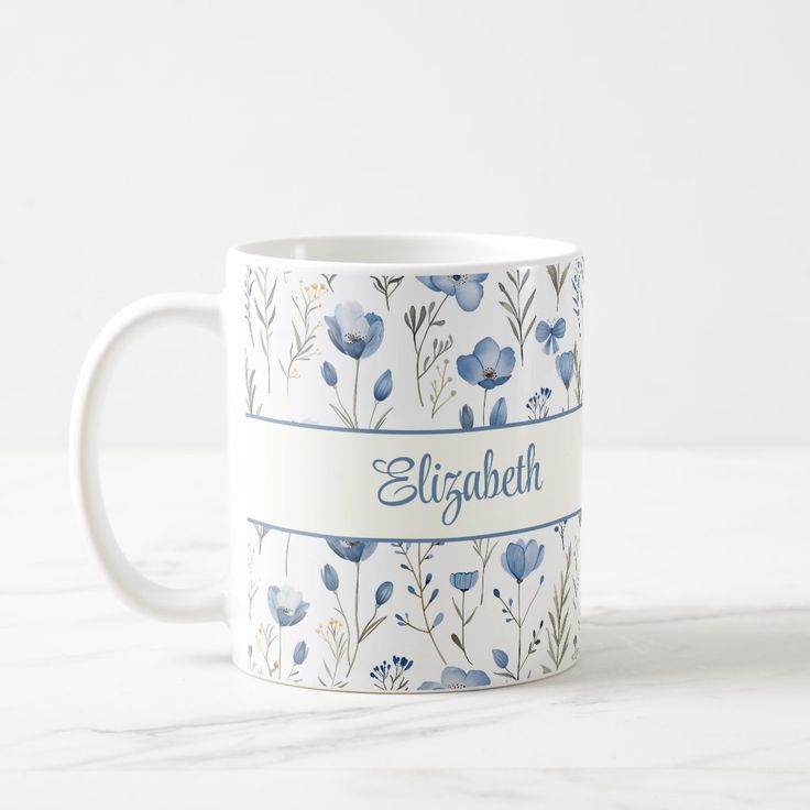 Custom mug with personalized photo, name, or logo design