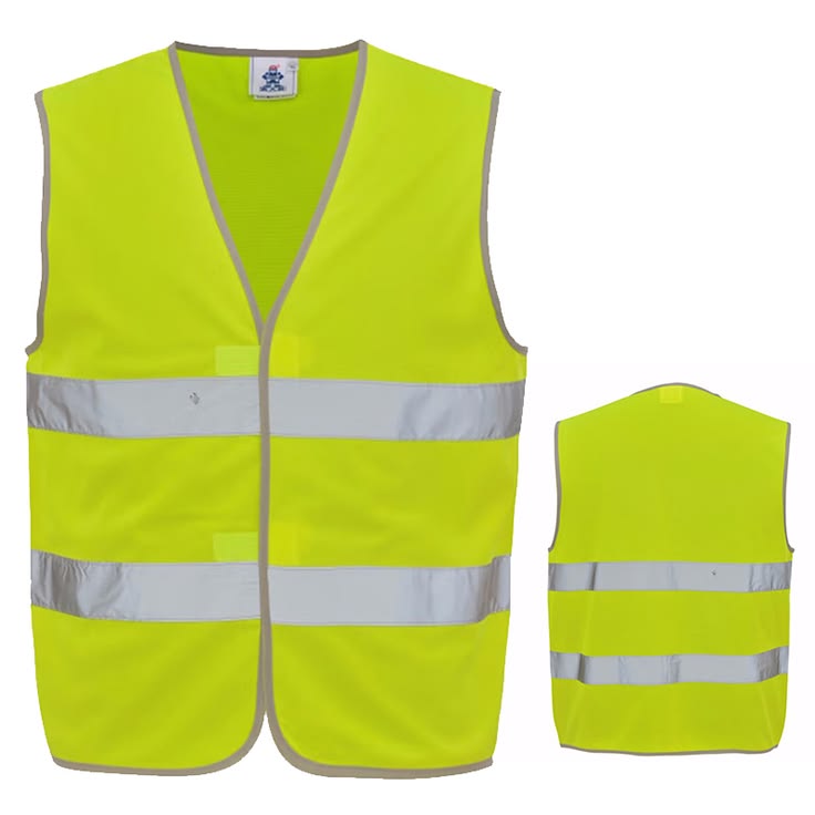 Custom standard safety vest with personalized printed logo