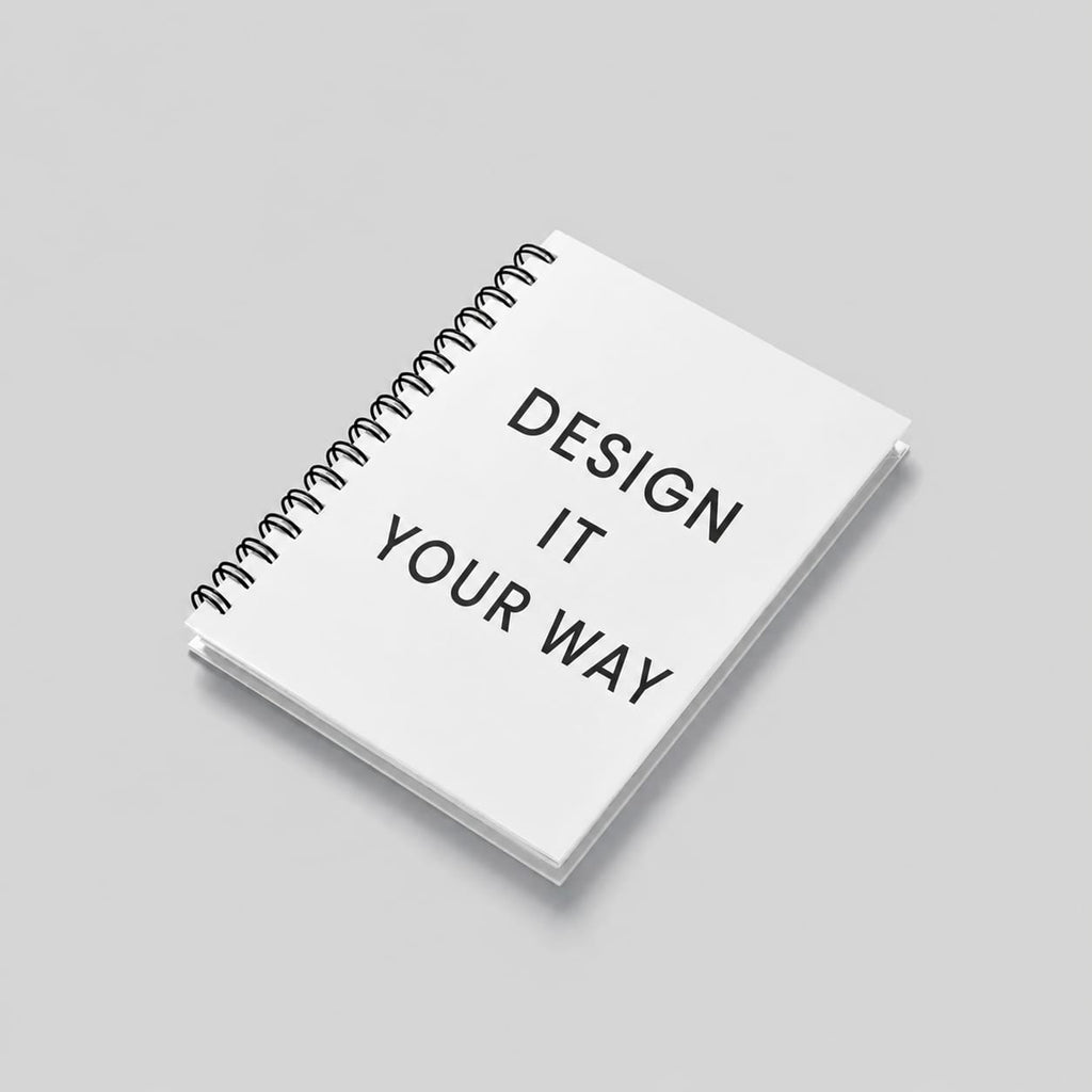 Personalized notebook with custom design