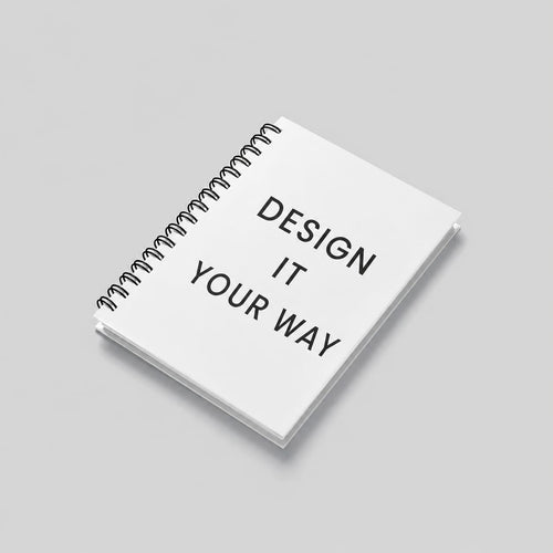 Personalized notebook with custom design