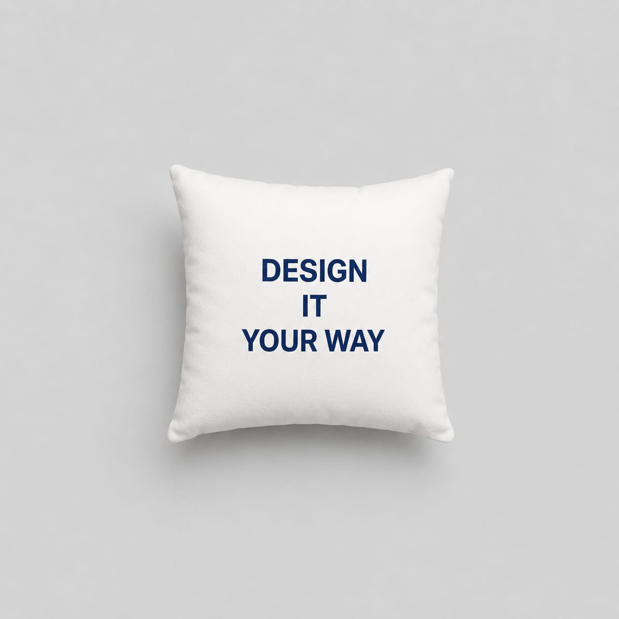 print-on-demand cushion with custom artwork