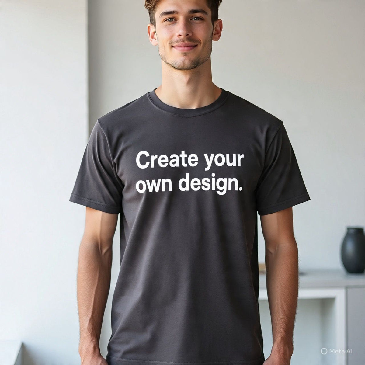 Custom printed mens t-shirt Egypt - premium cotton - Moly Style