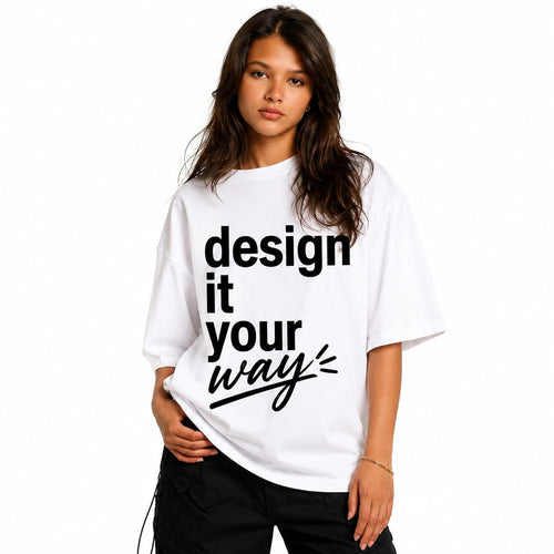 Customizable T-shirt for your own design.