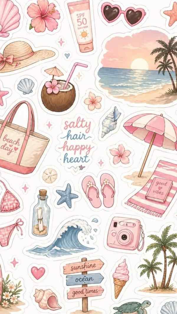 Custom sticker sheet with personalized printed designs