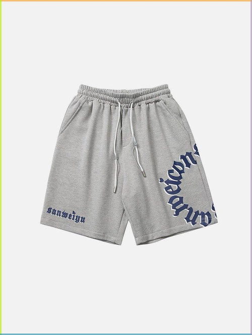Custom regular sweat shorts with personalized printed design