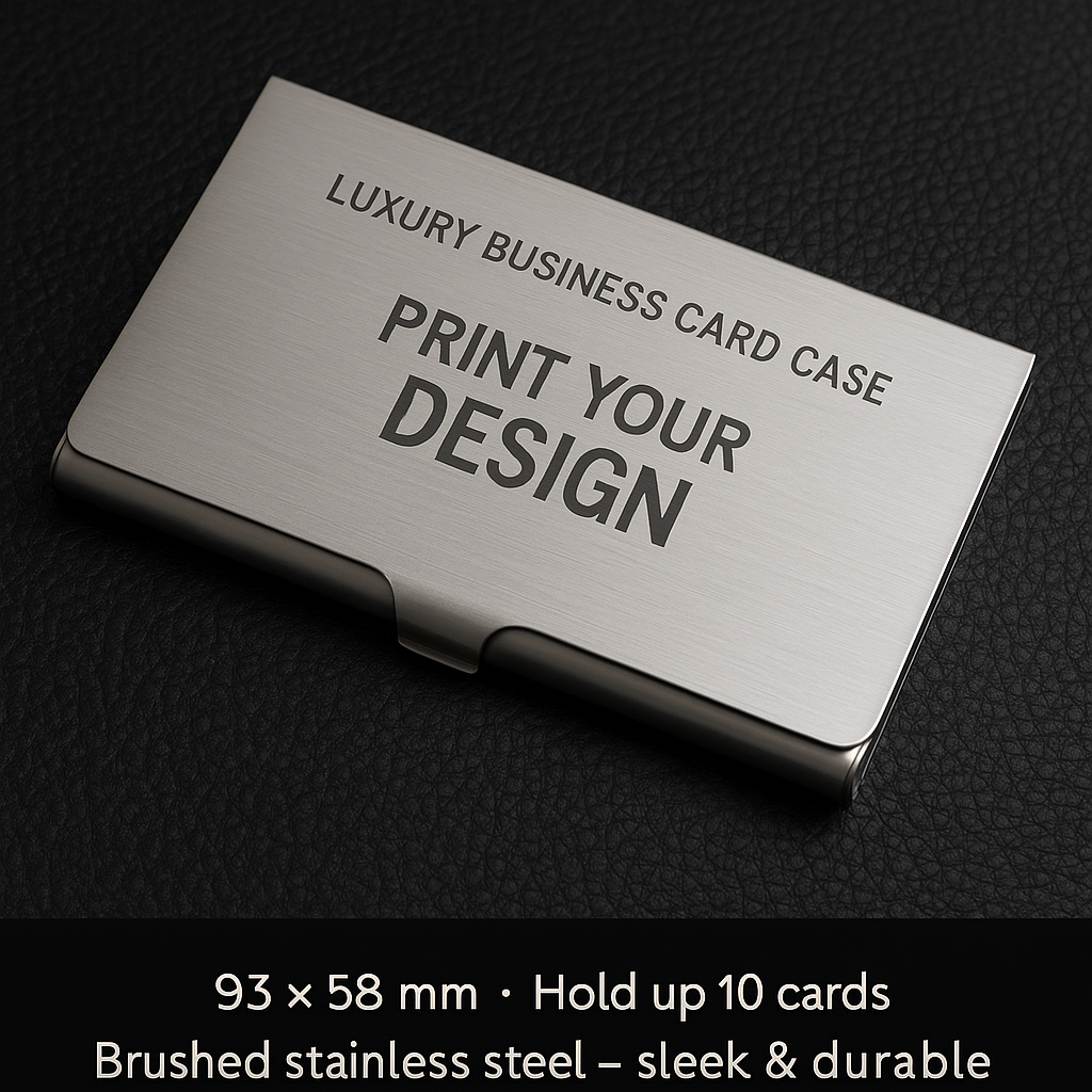 Luxury Business Card Case – Elegant & Professional