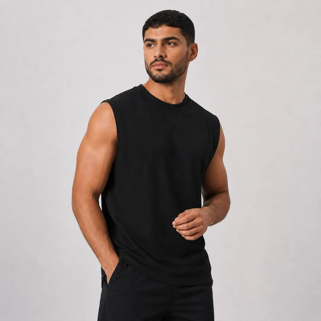 Custom Boulevard oversized tank top with personalized printed design
