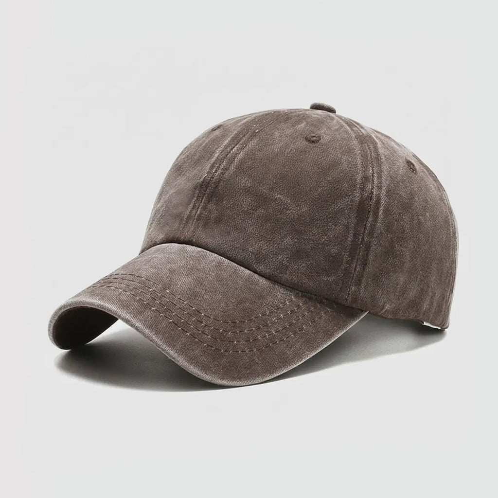 Custom washed cap with personalized design