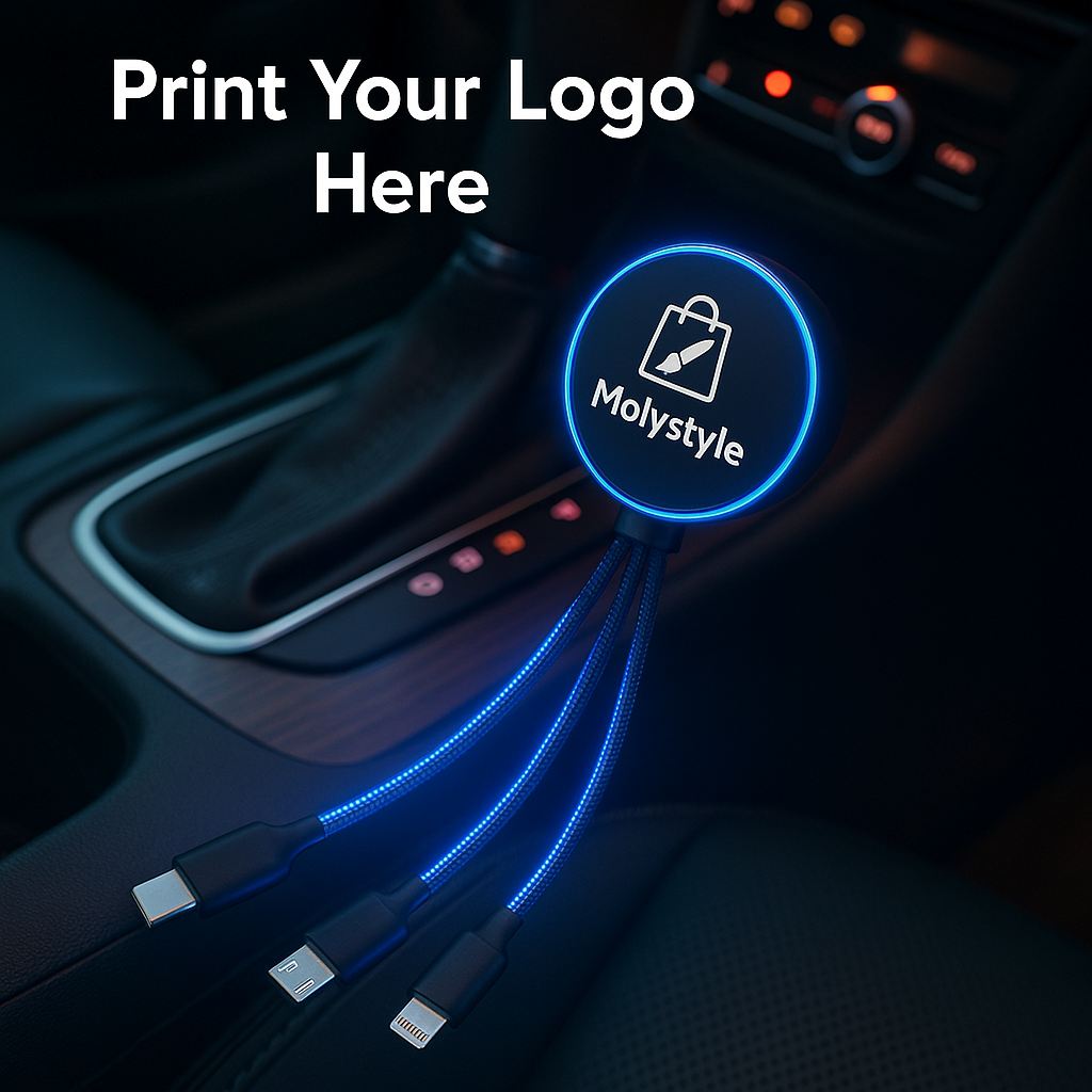 Molystyle – Multi Charging Cable with LED Light