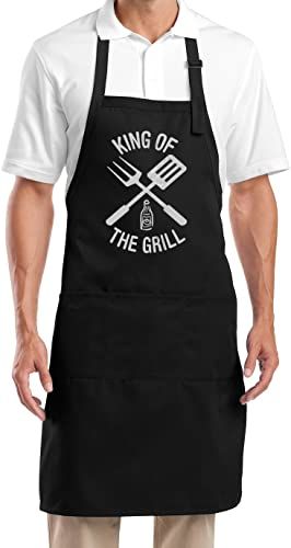 Custom chef apron with personalized printed design