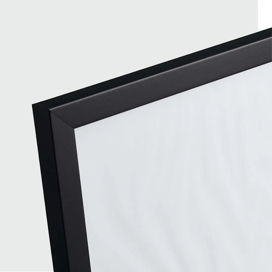 Print-on-demand framed poster with custom artwork