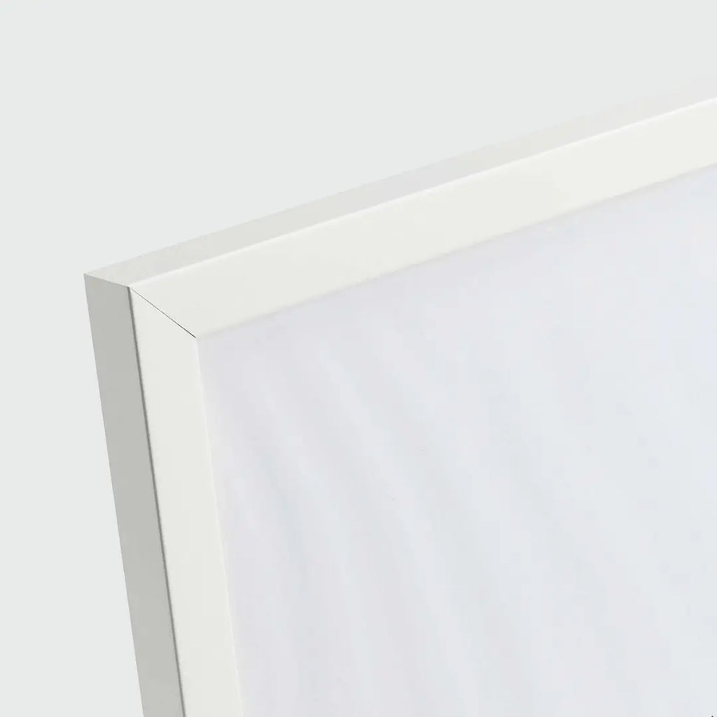 Print-on-demand framed poster with custom artwork