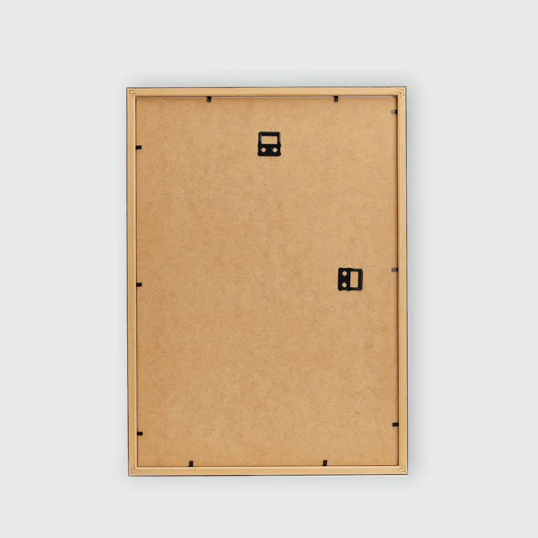 Print-on-demand framed poster with custom artwork