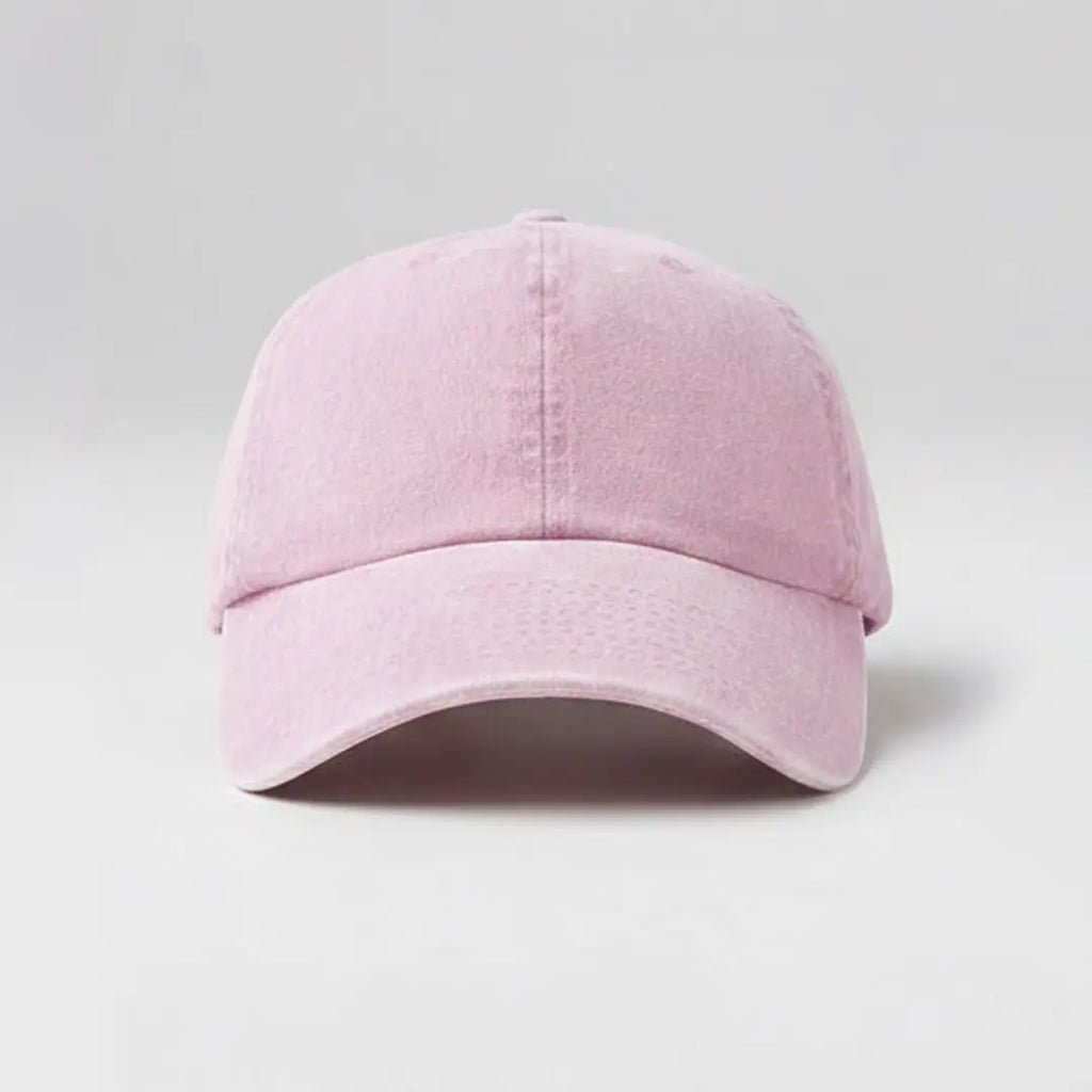 Custom washed cap with personalized design